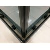 Novoterm Tiara SQ Gold sprchový kút 79 x 79 x 190 cm, sklo grafit