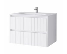 Kúpeľňová skrinka Melito set s umývadlom 70 cm 002-SU70-01+UP4530-700