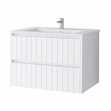 Kúpeľňová skrinka Melito set s umývadlom 70 cm 002-SU70-01+UP4530-700