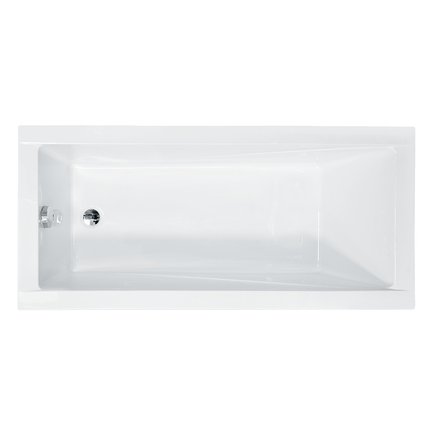 Besco Modern – Obdĺžniková akrylátová vaňa do kúpeľne 160 × 70 cm s nožičkami (#WAM-160-MO)