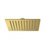Valvex Carre Gold – Sprchová hlavica 250 × 250 mm, 2455590