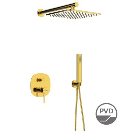 Laveo POLA podomietkový sprchový set so sprchovou hlavicou BAP_G01P