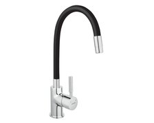 Novaservis Drezová stojanková batéria pre prietokový ohrievač, čierna-chróm BZA4BLP