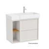 Roca TURA Unik Compacto kúpeľňová skrinka s umývadlom asymetrická 2S 80 x 43 cm, pravá A852027558