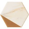 Domino Flare gold hex dekor 11 x 12,5 cm