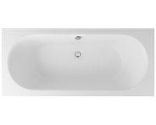 Excellent Oceana SLIM – Obdĺžniková akrylátová vaňa do kúpeľne 180 × 80 cm, biely mat (WAEX.OCE18EDMS)