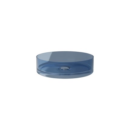 Besco ENYA BLUE WAVE umývadlo na dosku 36 x 36 cm #UME-36-BWB