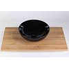 Uptrend – Umývadlo na dosku Cleo Black 38,5 x 38,5 cm UP4004-2-B18