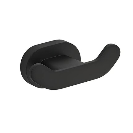 REA TIL 105 BLACK háčik na uterák dvojitý REA-88023