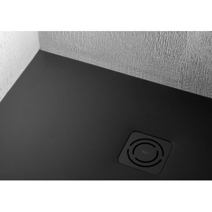 Roca MAGMA STONEX obdĺžniková kompozitná sprchová vanička 140 x 90 cm, čierna APE0157838403400