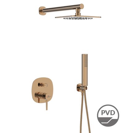 Laveo POLA podomietkový sprchový set so sprchovou hlavicou BAP_801P