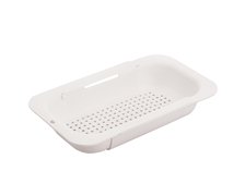 Kuchinox výsuvný odkvapkávač na drez 34,5 - 47,8 x 20 cm, biely EKO_600A