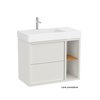 Roca TURA Unik Compacto kúpeľňová skrinka s umývadlom asymetrická 2S 80 x 43 cm, ľavá A852028558