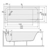 SANPLAST vaňa akrylátová WP/FREE 80x180+STW 610-040-0290-01-000
