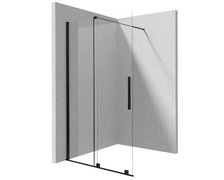 DEANTE JASMIN sprchová zástena Walk-in - posuvná 100 x 195 cm, sklo číre KTJ_N30R