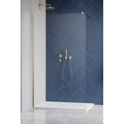 Radaway MODO XII BRUSHED GOLD sprchová zástena 105 x 200 cm 389305-99-01