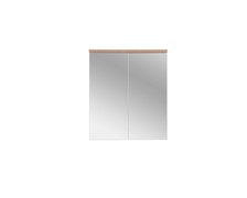 Comad Bali White 840 FSC zrkadlová skrinka 60 x 70 cm biela alpská/dub wotan/zrkadlo