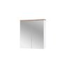 Comad Bali White 840 FSC zrkadlová skrinka 60 x 70 cm biela alpská/dub wotan/zrkadlo