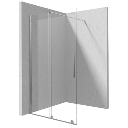 Deante PRIZMA sprchová zástena Walk-in - posuvná 120 x 195 cm, sklo číre KTJ_032R