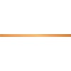 Domino Copper glossy listela 2,3 x 60,8 cm