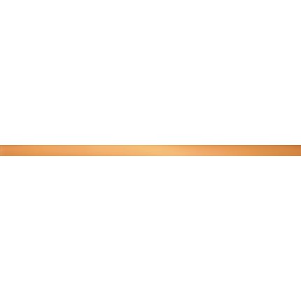 Domino Copper glossy listela 2,3 x 60,8 cm