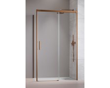Radaway IDEA Brushed Copper KDJ sprchový kút 110 x 120 x 205 cm 387041-93-01R+387054-93-01L