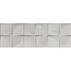 Ceramika Konskie Saragossa white quadra obklad lesklý, rektifikovaný 25 x 75 cm