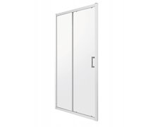 Novoterm ZOOM D 100 sprchové dvere posúvne 120 x 190 cm, sklo číre