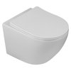 Laveo DESNA CYCLEON WC misa závesná Rimless 48,5 x 37 x 32 cm s voľne padajúcim sedátkom VMD_609S