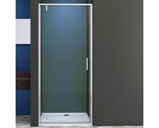 Novoterm Solid DSPA 90 CHR sprchové dvere jednokrídlové 90 x 195 cm sklo číre