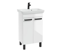 Defra Capri D55 - Kúpeľňová skrinka s umývadlom 48 x 34 cm (001-Z-05507+3031)