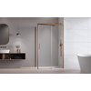 Radaway IDEA Brushed Copper KDJ sprchový kút 110 x 120 x 205 cm 387041-93-01L+387054-93-01R