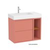 Roca TURA Unik Compacto kúpeľňová skrinka s umývadlom asymetrická 2S 80 x 43 cm, ľavá A852028560