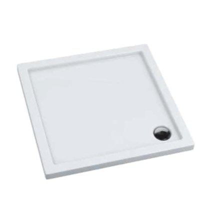 Home SLIM štvorcová sprchová vanička 80 x 80 x 5 cm, biela AQ.201-303005