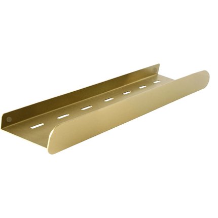 REA SF03 kúpeľňová polička 45 cm, brúsená zlatá REA-06007