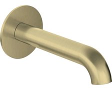 Deante SILIA výtokové rameno na vaňu a umývadlo 14,7 cm, brúsená zlatá NQS_R80K