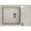 Laveo CELIA granitový drez 65 x 44 cm, bež SBC_413T