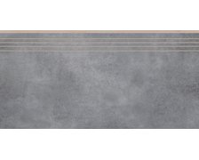 Cerrad BATISTA STEEL gresová rektifikovaná schodnica, matná 29,7 x 59,7 cm 32204
