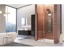 Aquatek YES B5 sprchové dvere 90 x 200 cm, profil chróm