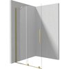 Deante PRIZMA sprchová zástena Walk-in - posuvná 100 x 195 cm, sklo číre KTJ_R30R