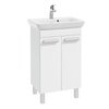 Defra Capri D55 - Kúpeľňová skrinka s umývadlom 48 x 34 cm (001-Z-05508+3031)