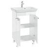 Defra Capri D55 - Kúpeľňová skrinka s umývadlom 48 x 34 cm (001-Z-05508+3031)