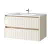 Kúpeľňová skrinka Melito set s umývadlom 80 cm 002-SU80-02+UP4530-800
