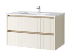 Kúpeľňová skrinka Melito set s umývadlom 80 cm 002-SU80-02+UP4530-800