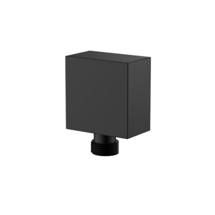 Avapax CUBE uhlové pripojenie priame, čierna matná APCU111311