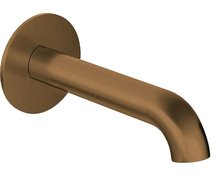 Deante SILIA výtokové rameno na vaňu a umývadlo 14,7 cm, brúsená hnedá NQS_C80K