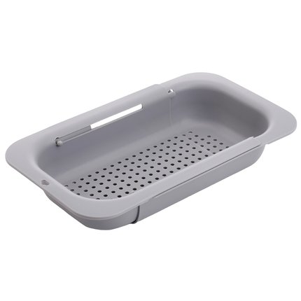 Kuchinox výsuvný odkvapkávač na drez 34,5 - 47,8 x 20 cm, sivý EKO_800A