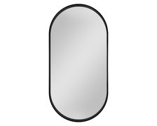 Home TOKIO BLACK zrkadlo v hliníkovom ráme 50 x 100 cm, čierne
