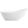 Rea SORENTO voľne stojaca akrylátova vaňa 180 x 78 cm REA-W1862