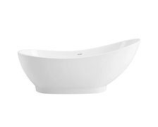 Rea SORENTO voľne stojaca akrylátova vaňa 180 x 78 cm REA-W1862